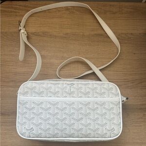 Goyard “Cap-Vert PM” Bag- White